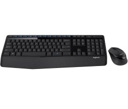 Zestaw bezprzewodowy klawiatura + mysz Logitech Wireless Combo MK345 czarny