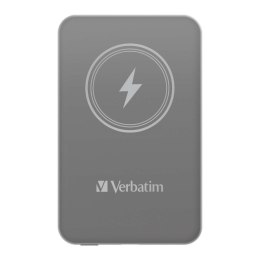 Powerbank Verbatim Charge 'n' Go Magnetic Wireless 5000mAh USB-C PD 3.0 Grey