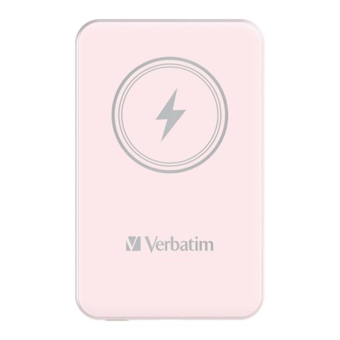 Powerbank Verbatim Charge 'n' Go Magnetic Wireless 10000mAh USB-C PD 3.0 Pink Powerbank Verbatim Charge 'n' Go Magnetic Wireless 10000mAh USB-C PD 3.0 Pink