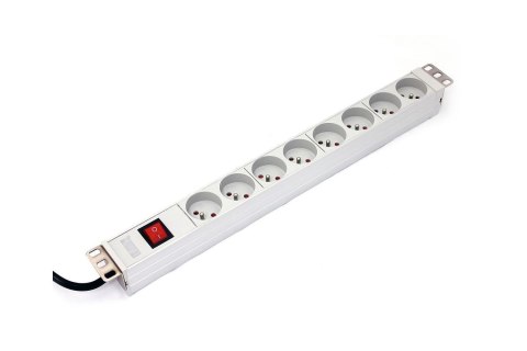Listwa zasilająca DIGITUS 19", 1U, 8 gniazd, 16A, 1,8m Listwa zasilająca DIGITUS 19", 1U, 8 gniazd, 16A, 1,8m
