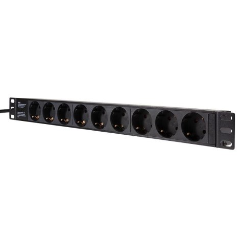 Listwa zasilająca LogiLink do szaf PDU9C03 19" 16A PDU 9x Schuko 2m czarna Listwa zasilająca LogiLink do szaf PDU9C03 19" 16A PDU 9x Schuko 2m czarna