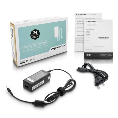 Zasilacz Movano 19v 2.1a (3.0x1.1) 40W do Samsung Zasilacz Movano 19v 2.1a (3.0x1.1) 40W do Samsung