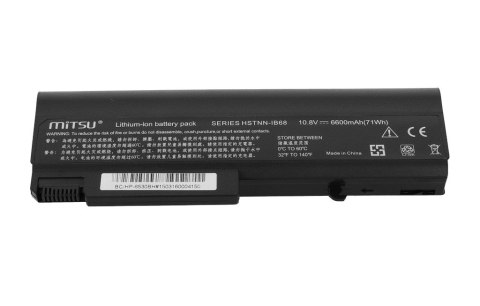 Bateria Mitsu do HP 6530b, 6735b, 6930p (6600mAh) Bateria Mitsu do HP 6530b, 6735b, 6930p (6600mAh)