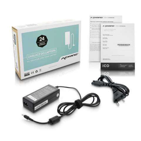 Zasilacz Movano 19v 3.16a (3.0x1.1) 60W do Samsung Zasilacz Movano 19v 3.16a (3.0x1.1) 60W do Samsung
