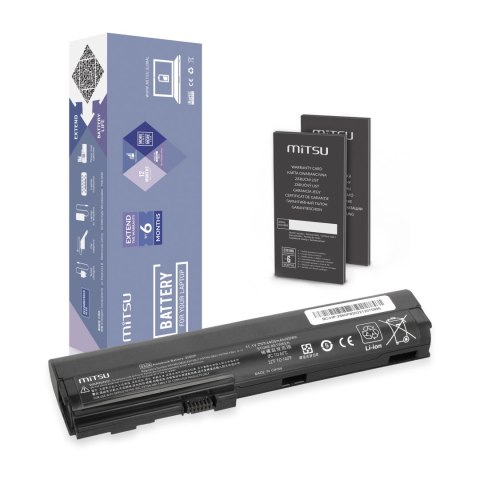 Bateria Mitsu do HP 2560p, 2570p Bateria Mitsu do HP 2560p, 2570p
