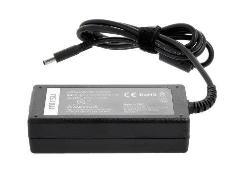 Zasilacz Mitsu 19.5v 3.34a (4.5x3.0 pin) 65W do Dell Zasilacz Mitsu 19.5v 3.34a (4.5x3.0 pin) 65W do Dell