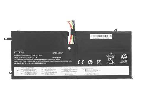 Bateria Mitsu do Lenovo Thinkpad X1 Carbon Bateria Mitsu do Lenovo Thinkpad X1 Carbon