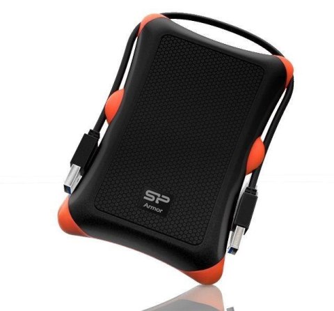 Dysk zewnętrzny Silicon Power ARMOR A30 2TB 2,5" 5400 USB 3.0 BLACK / PANCERNY / wstrząsoodporny Dysk zewnętrzny Silicon Power ARMOR A30 2TB 2,5" 5400 USB 3.0 BLACK / PANCERNY / wstrząsoodporny