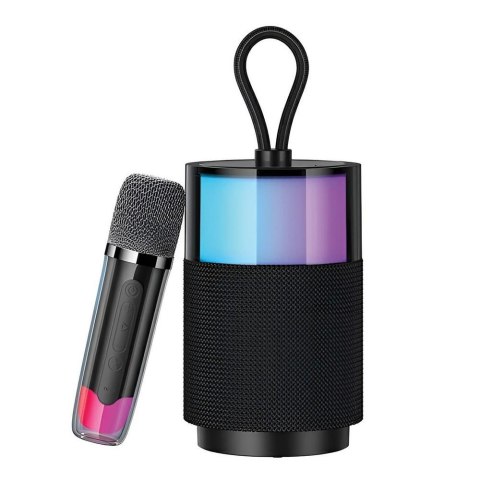 Głośnik Bluetooth Usams YIN Series + mikrofon bezprzewodowy Karaoke