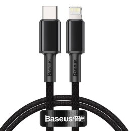 Kabel przewód USB-C / Typ-C - Lightning / iPhone 100cm Baseus CATLGD-01 z obsługą szybkiego ładowania 20W PD