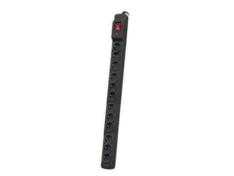 Listwa zasilająca Armac Multi M12/10A Rack 19" 1,5m 12x PL, montaż pionowy, czarna Listwa zasilająca Armac Multi M12/10A Rack 19" 1,5m 12x PL, montaż pionowy, czarna
