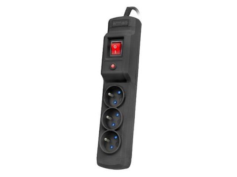 Listwa zasilająca Armac Multi M3 3m 3x PL czarny Listwa zasilająca Armac Multi M3 3m 3x PL czarny