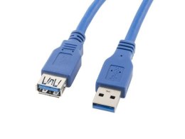 Przedłużacz USB 3.0 Lanberg AM-AF 3m niebieski