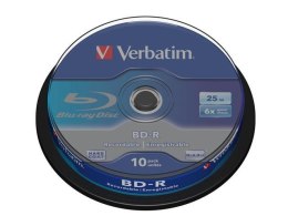 BD-R Verbatim 25GB X6 (Cake 10)