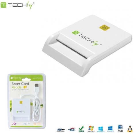 Czytnik Techly USB 2.0 Kart / Smart Card