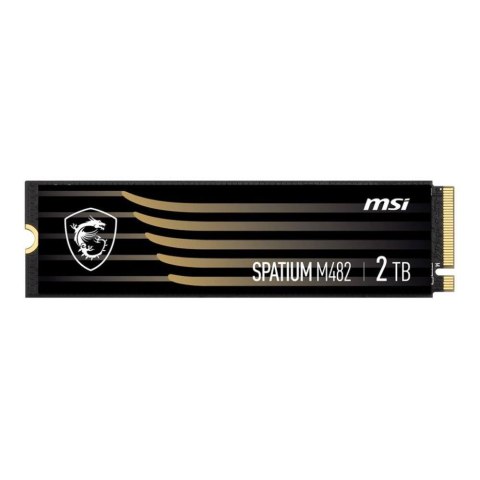 Dysk SSD MSI SPATIUM M482 2TB PCIe 4.0 NVMe M.2 2280 (7300/6400 MB/s)