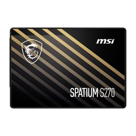 Dysk SSD MSI SPATIUM S270 240GB SATA3 2.5" (500/400 MB/s) 3D NAND