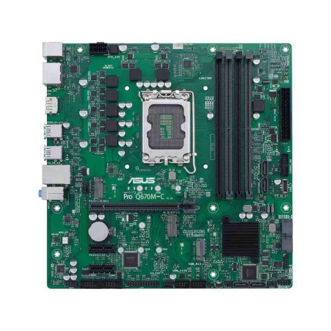 Płyta Asus Pro Q670M-C-CSM /Q670/DDR5/SATA3/M.2/USB3.1/PCIe4.0/s.1700/mATX Płyta Asus Pro Q670M-C-CSM /Q670/DDR5/SATA3/M.2/USB3.1/PCIe4.0/s.1700/mATX