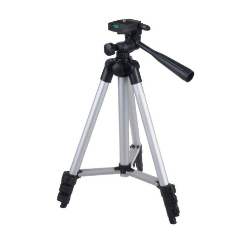 Statyw uniwersany 1/4" Maclean MC-164, do aparatów, kamer, smarfonów, lampy pierścieniowych max. 1050mm, max.2kg Statyw uniwersany 1/4" Maclean MC-164, do aparatów, kamer, smarfonów, lampy pierścieniowych max. 1050mm, max.2kg