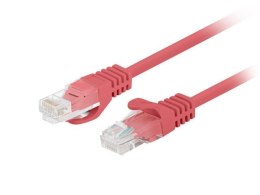 Patchcord Lanberg UTP kat.6 3m czerwony 10-Pack